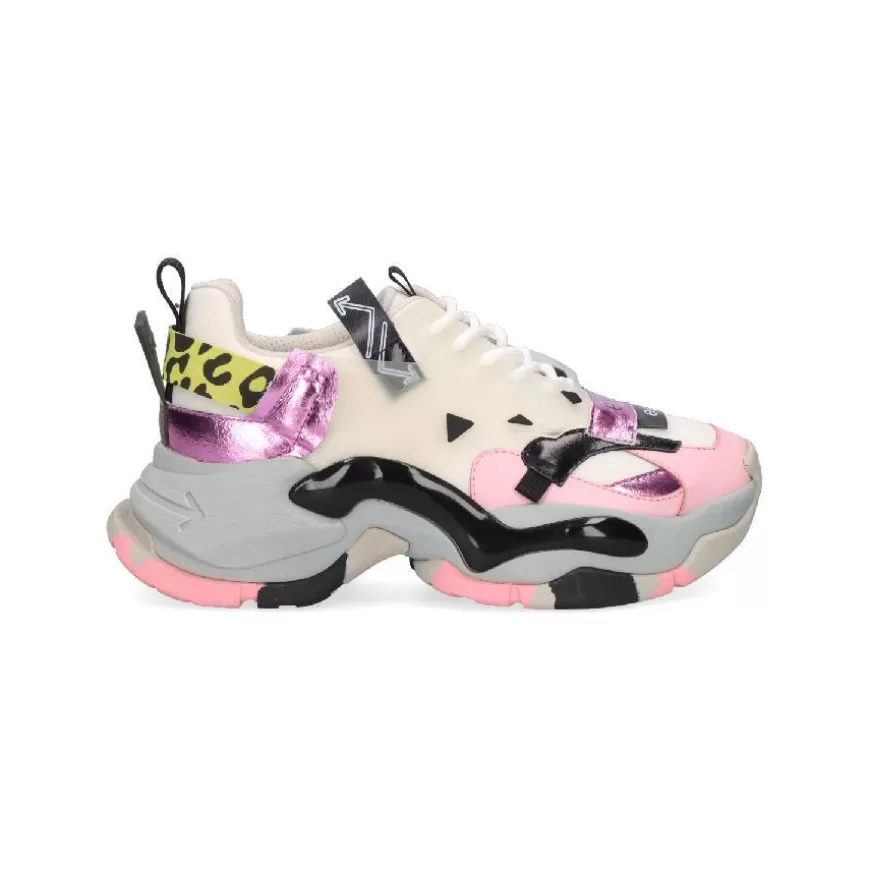 Best Sale Exé Shoes D-901-2 - PINK/WHITE