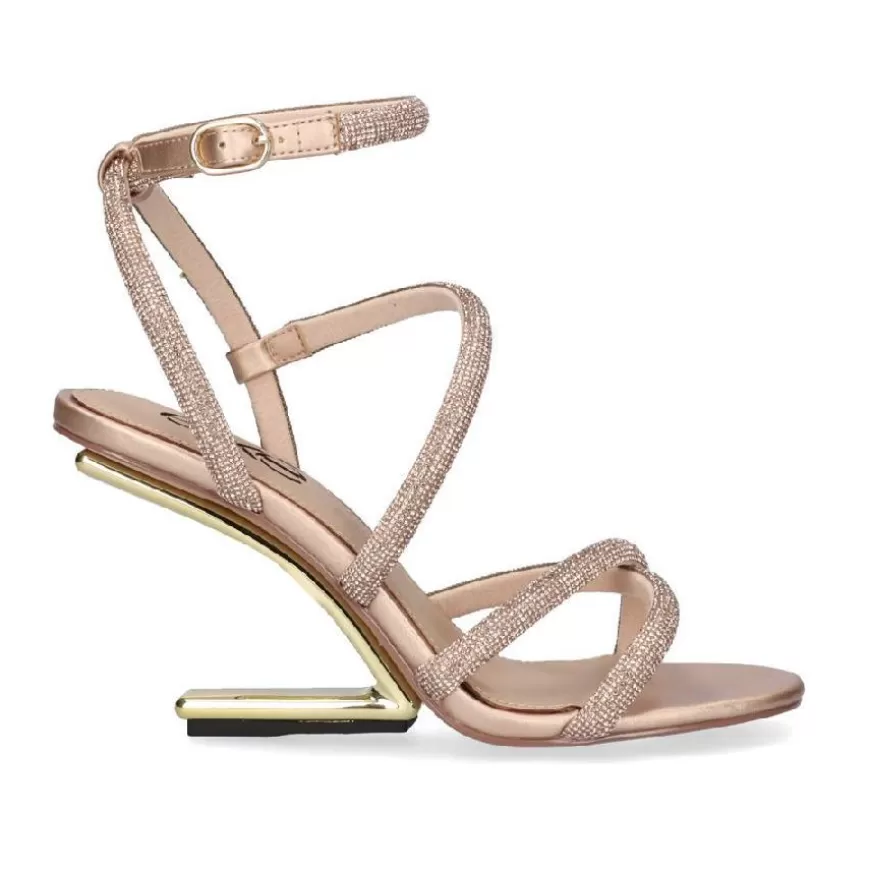 Online Exé Shoes SANDALIA MAGGIE 810 - PINK/GOLD