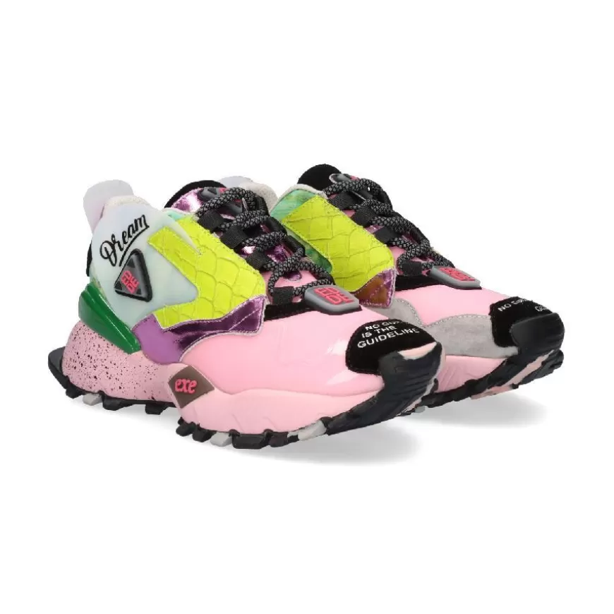 Cheap Exé Shoes SAPATILHA 928-3 - BLACK/PINK